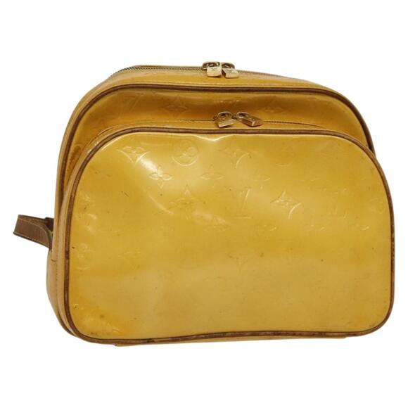 LOUIS VUITTON Monogram Vernis Marley Backpack Yellow M91040 - Picture 1 of 13